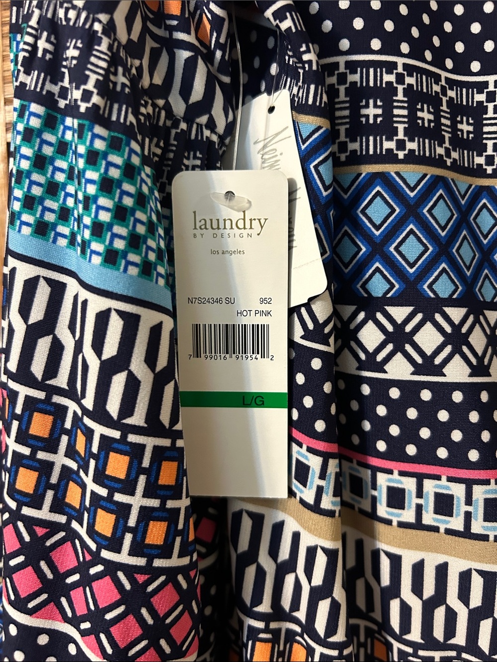 Geometric Multicolor Patterned Romper - Picture 9 of 10